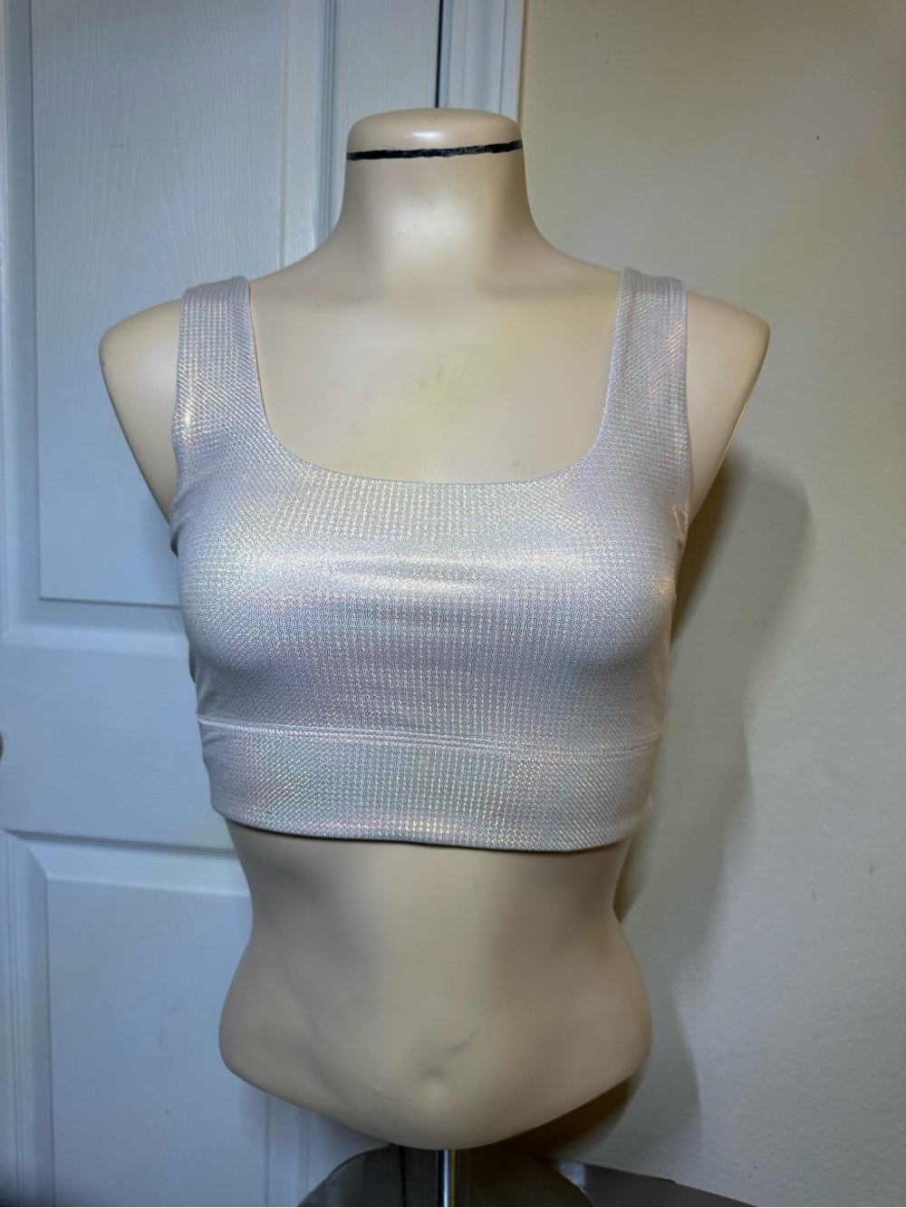 Fabletics Iridescent Shimmer Sports Top/Bra